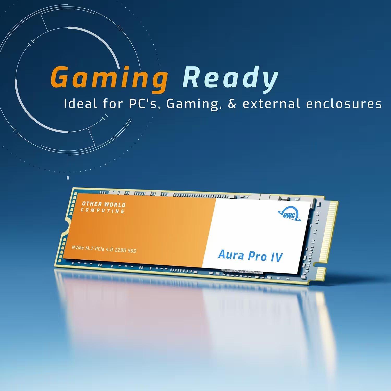 OWC Aura Ultra IV M.2 PCIe 4.0 x4 NVMe (2280) Solid state drive - SSD OWC Aura Ultra IV M.2 PCIe 4.0 x4 NVMe (2280) Solid state drive - SSD